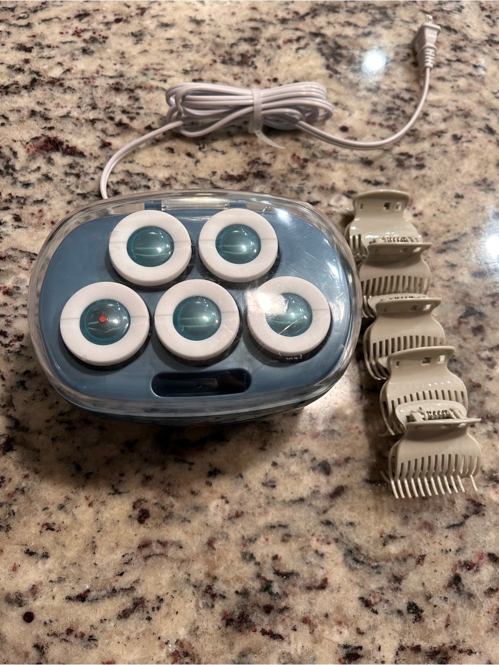Babyliss Pro Travel Set Electric Heated Hair Rollers Set Large New